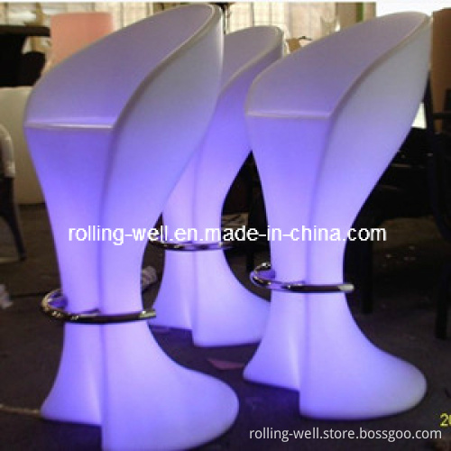 High LED Chair/ Glowing Chair in Bar/ Modern LED Chair